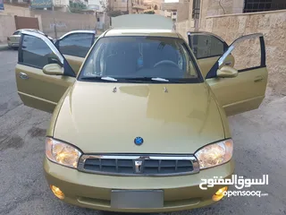  12 كيا سبكتر توماتيك اقساط دفعة 1200 دهان جديد  ماتور جديد  قير جيد  فحص مرفق  مكانيك سيارة مشية ناعمة