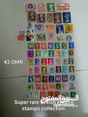  7 Collection of rare and vintage stamps