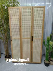  4 خزانة 3 أبواب سعر خاص علاقة ورفوف