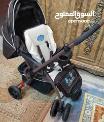  7 أغراض أطفال للبيع  عربية مشايه سرير كرسي سيارة زحليقه والعاب