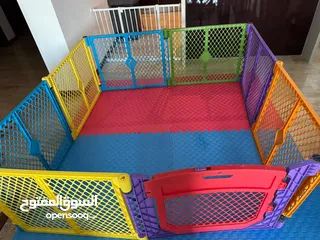  1 playpen with foldable foam