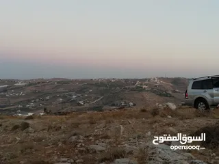  1 أرض للبيع في أم رمانه حوض الدغيليب بالقمة إطلالة خرافيه على عمان