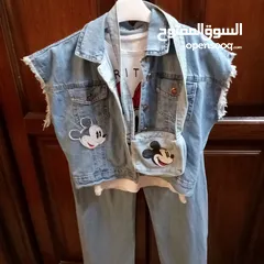  7 فستان وطقم شبه جديد استعمال مرتين بس