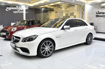  1 Mercedes Benz E63 AMG ( 2014 Model ) in White Color Japanese Specs