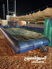  1 ملعب تزلجي للبيع او البدل 20م *10م