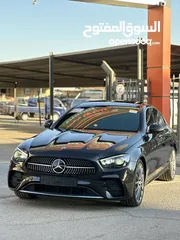  2 مرسيدس E350 2021 فل اضافات اعلى صنف بانوراما وارد المانيا لون فيراني مميزة