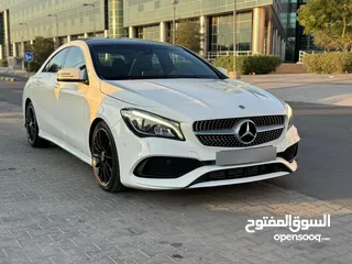  2 مرسيدس CLA250 موديل 2018 بحاله الوكاله وشرط الفحص