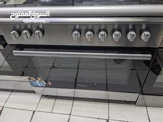  4 gas and electric cooker