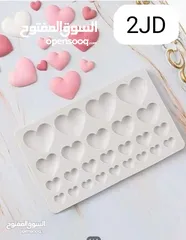  7 قوالب سيلكون بأشكال مميزة للشمع والرزن