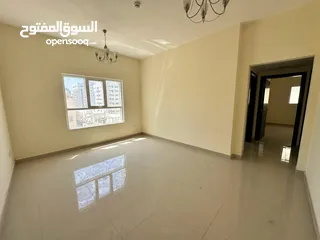  1 (اشرف)اول ساكن للايجار السنوي شقة غرفتين وصالة في ابو شغارة باطلالة مفتوحة - مساحات واسعة