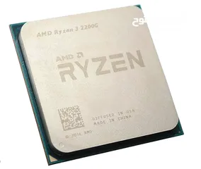  3 CPU معالج Ryzen 3 2200g مع Vega 8 كرت شاشة مدمج