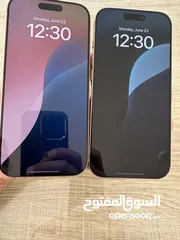  7 iPhone 16 pro.  128GB.  Battery 100%