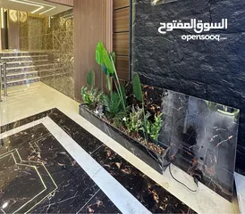  3 تشطيب فندقي مع تدفئة راكبة قرب امن ضاحية الرشيد