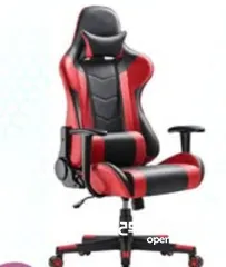  1 كرسي العاب مستعمل فقط اسبوع Gaming chair