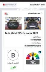  7 tesla model y performance 2022