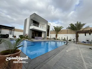  23 شاليه للإيجار اليومي بناء حديث وأثاث جديد وموقع مميز بافضل الأسعار من  (فيلا نايا اليوسفي )