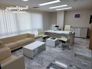  12 For Rent Fully Furnished Office Area At Al Jasmin Complex In Al Khuwair