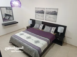  23 شقة ارضية فاخرة للايجار اليومي والاسبوعي غرفتين نوم في شارع المدينة المنورة