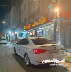  7 سكودا سوبير بانوراما فل الفل 2017 ترخيص 2016 ماطور 2000 ديزل 190 حصان اوتماتيك السيارة دهان شركة