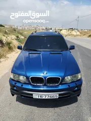  17 BMW X5 E53 2002  للبيع او للبدل