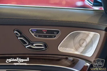  7 Mercedes S320 2018 Amg kit   السيارة وارد الشركة و قطعت مسافة 40,000 كيلو متر فقط