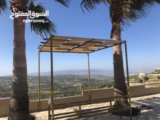  12 شوادر _ اشرعة _ مظلات _ مظلات قوسية _ سواتر جانبية _ شادر _ حدادة عامة _ حداد _ المنيوم _شماسي