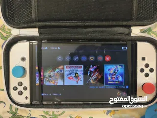 7 Nintendo switch- all accessories + 2 games
