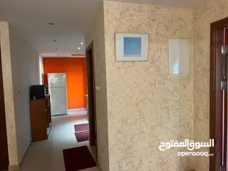  3 شقه مفروشه للايجار في رام الله التحتا قرب فرن البيت القديم  لموظفات فقط