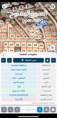  1 اسكان القضاه منطقة ابو علندا بسعر مغري المنطقة مأهوله بالسكان تصلح للسكن