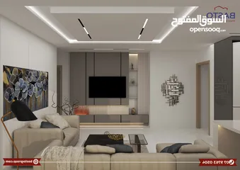  17 شقة بتشطيبات فاخرة جداً 180 م2 بالقرب من الكلية العلمية الاسلامية محاطة بڤلل