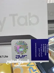  6 Samsung Tab A7 Lite  (32 GB / 3 GB  جديد مسكر بالكرتونة RAM)