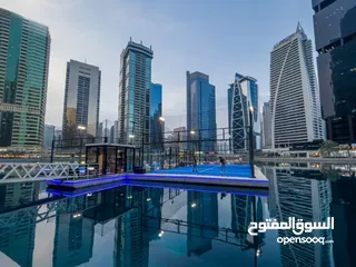  25 Studio apartment with private swimming pool for sal in JLT