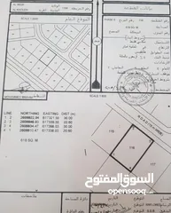  1 ارض سكنية في الخوض السادسـة بالقرب مسجد الجلالة . بسعر مناسب
