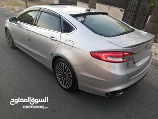  12 فورد فيوجن 2018 فحص كامل كرت ابيض فل على تصنيف تيتانيوم