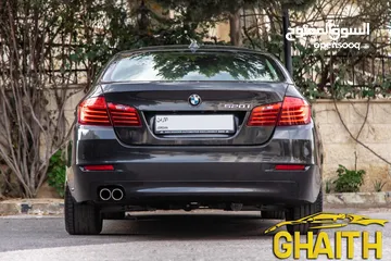  9 Bmw 520 موديل 2016 وارد الوكاله  عداد 90000