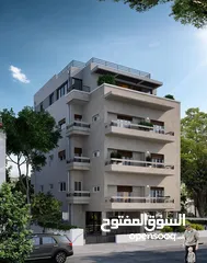  5 شقه للبيع في زاوية الدهماني عماره جديده و تشطيب ممتاز مساحتها 220 متر