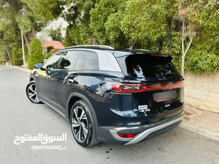 10 Volkswagen ID6 Crozz Pro 2022VIP اوتوسكور A+ ممشى قليل  فل كامل اعلى صنف
