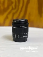  6 كاميرا كانون 850D مع عدسة 50mm  وعدسة كت 55_18