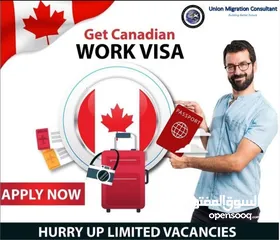  4 فرصه للعمل والهجرة الي كندا