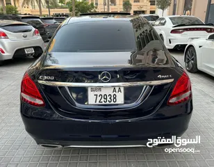  5 Mercedes C300 model 2018
