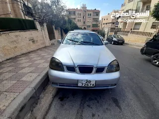  1 سياره اتوماتيك موديل2002السعر 2200  دايو ليستي نفس شيفروليه أوبترا رقم هاتف ترخيص لأخر سنه