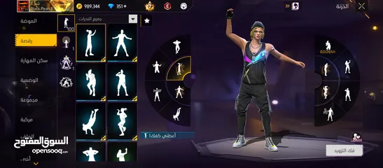  18 حسابي فري فاير للبيع