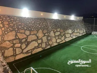  23 استصلاح اراضي بناء سناسل بناء سلاسل تشييك مزارع تشييك اراضي توريد تراب احمر والأشجار المثمرة والزينه
