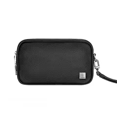  5 WiWU Master Genuine Leather Fingerprint Lock Pouch   -NEW -MEAGByte