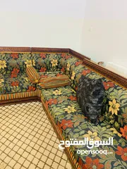  2 مجلس كورنر 6 مقاعد و3 زوايا مع مراكي بحاله ممتازة