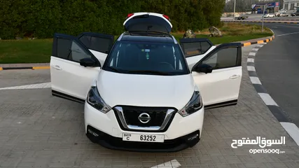  16 Nissan -Kicks - 2020 - White - Mini SUV - Engine Capacity 1.6 L