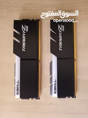  2 G.SKILL TridentZ RGB Series 16GB (2 x 8GB) 3000Mhz F4-3000C16D-16GTZR