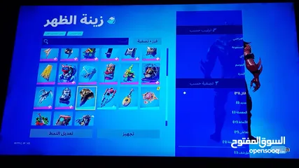  9 حساب فورت نايت نظيف