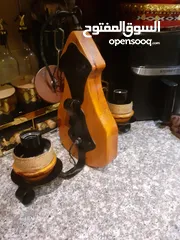  1 ثريا خشب اجنبي من اسبانيا علي شكل كامان