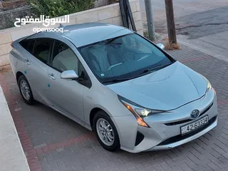  3 تويوتا بريوس 2018 سلفر// مميزة جدآ